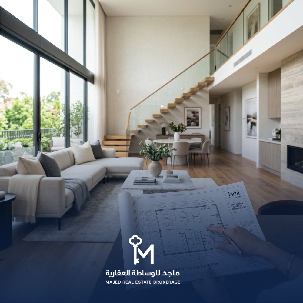 مشروع جديل أدوار للبيع حي الرمال