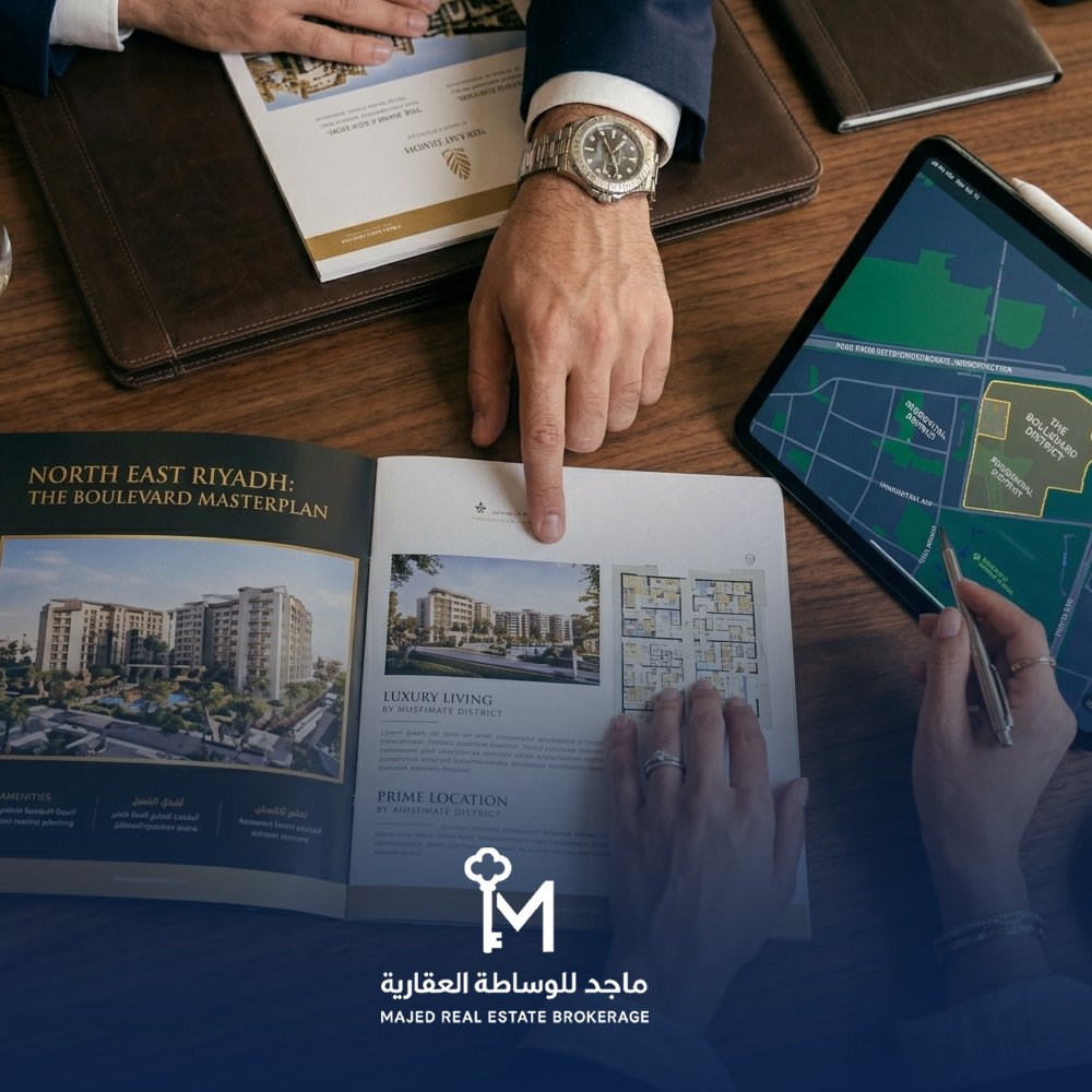 مشروع شمال شرق الرياض للبيع